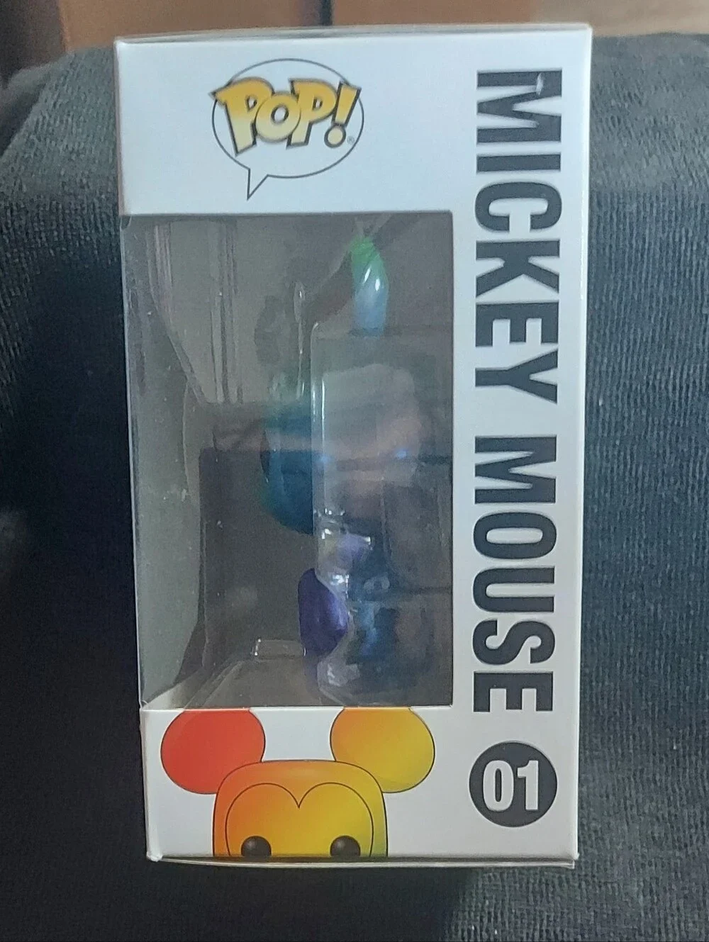 Funko Pop! Disney Pride Mickey Mouse Rainbow Vinyl Figure #01 (Like New In Box)